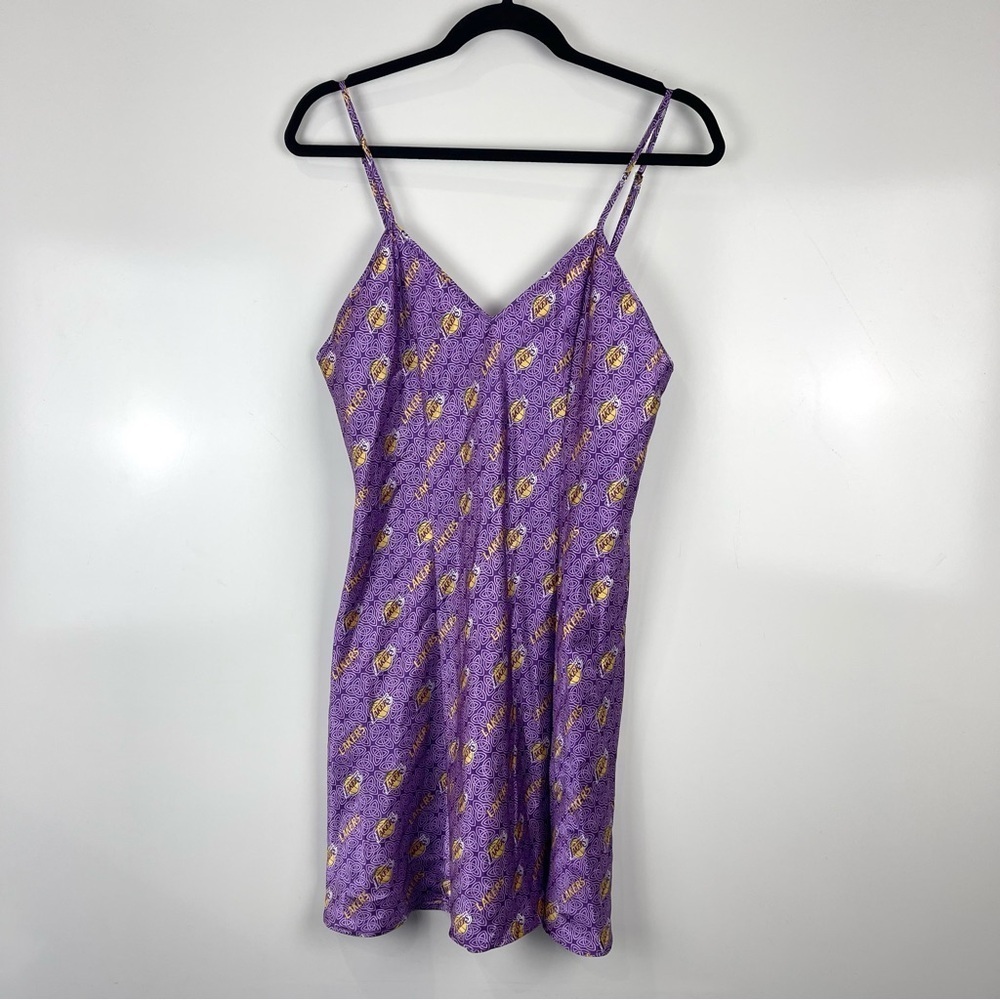 Concepts Sport NBA LA Lakers Nightie Slip Dress Women’s Large Sleepwear